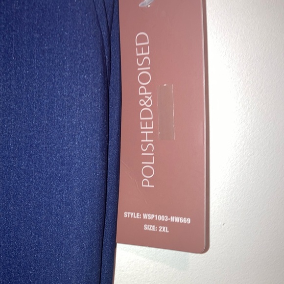 Women’s Navy Pants Size 2XL NWT - Picture 4 of 10